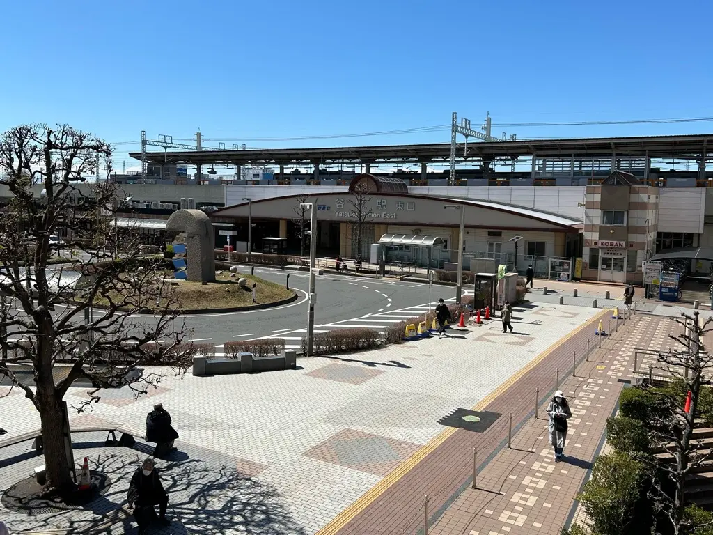 谷塚駅イルミネーション