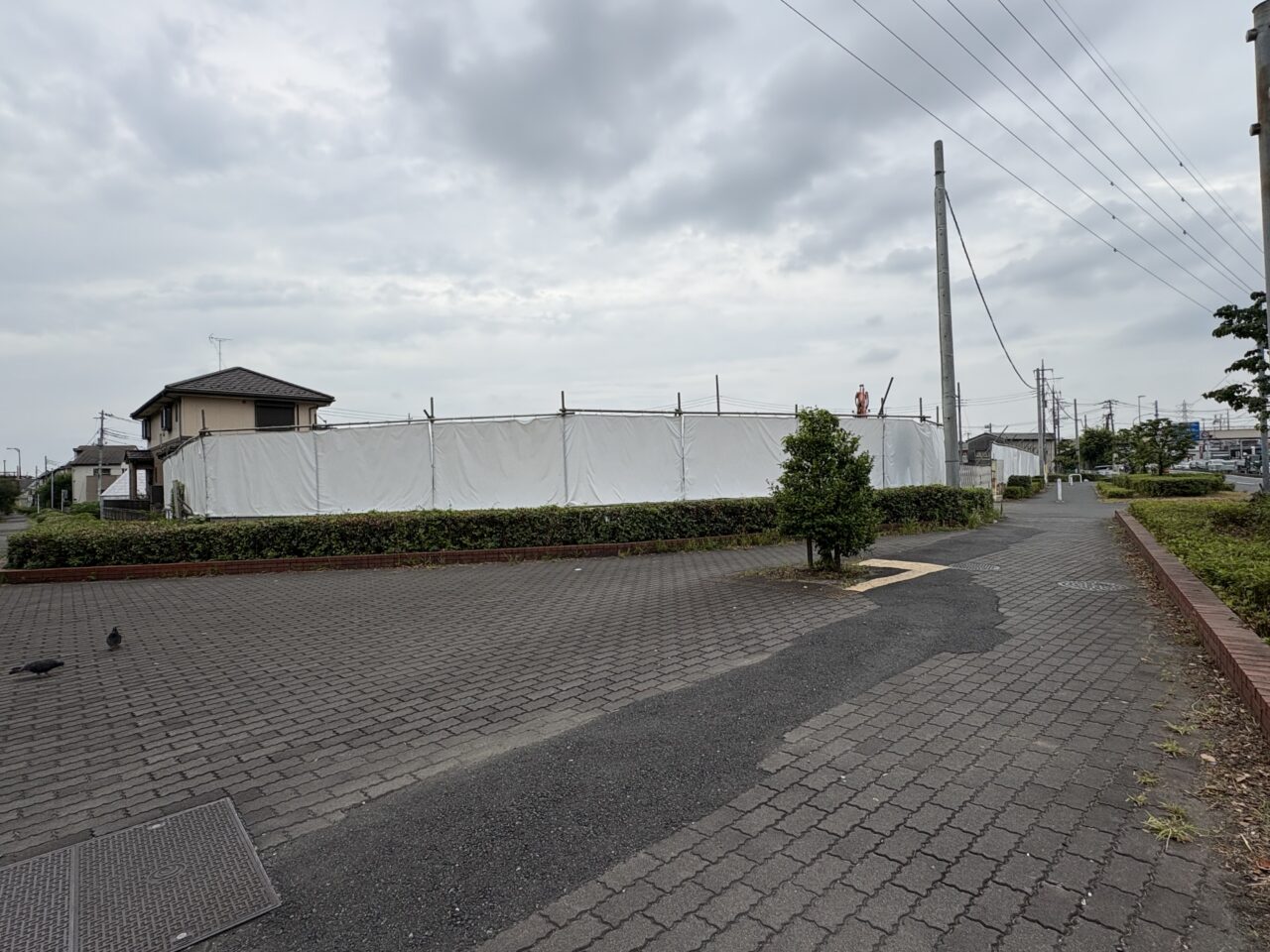 スズキアリーナ草加新善跡地コンビニオープン予定