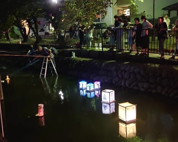 第1回 伊草灯籠流しマルシェ