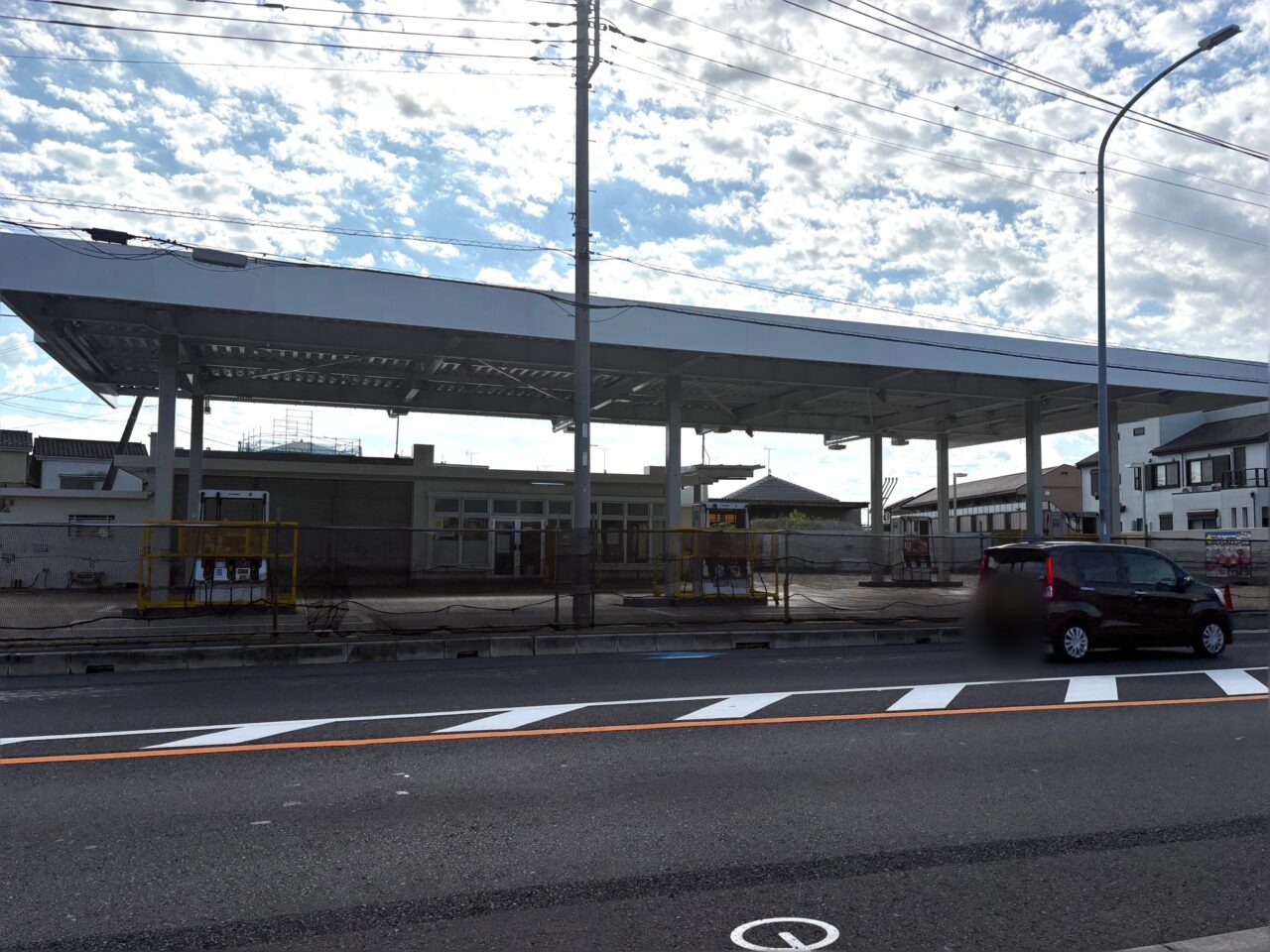 ENEOS（エネオス）セルフひまわり八幡SS　閉店