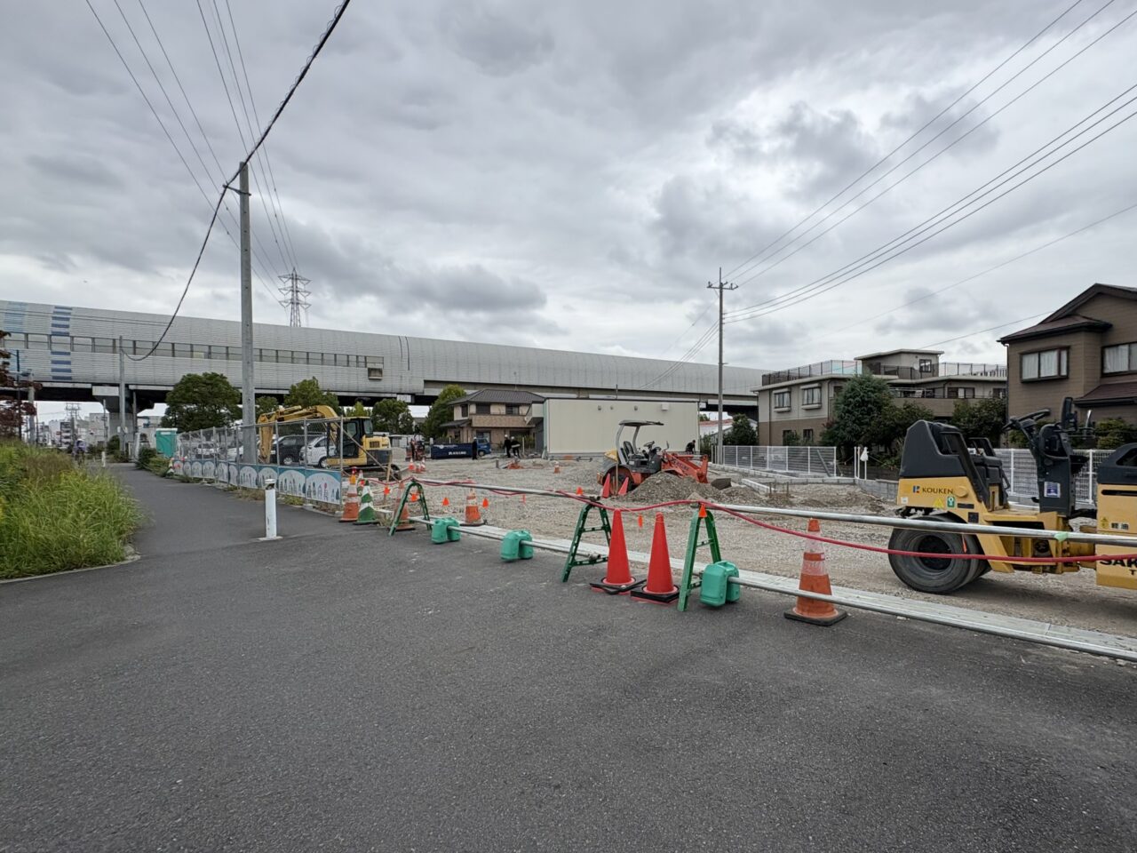 セブンイレブン草加新善町店オープン予定地