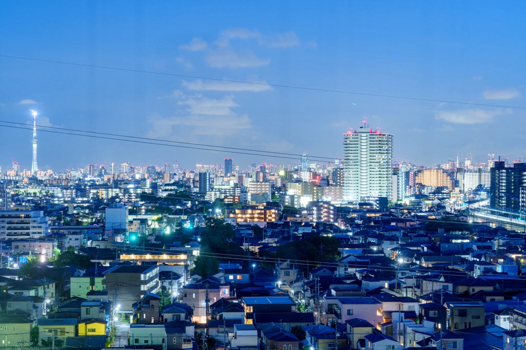 草加市役所本庁舎  展望テラス