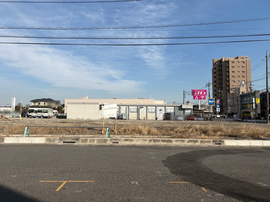 土地区画整理 新田エリア 飲食店建設予定