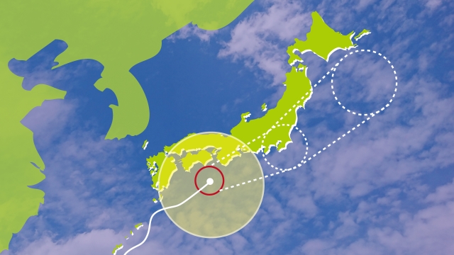 台風6号