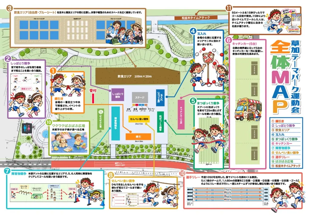 草加テーマパーク運動会